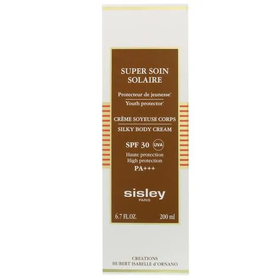 Sisley Super Soin Solaire Silky Body Cream SPF 30 UVA High Protection 200ml
