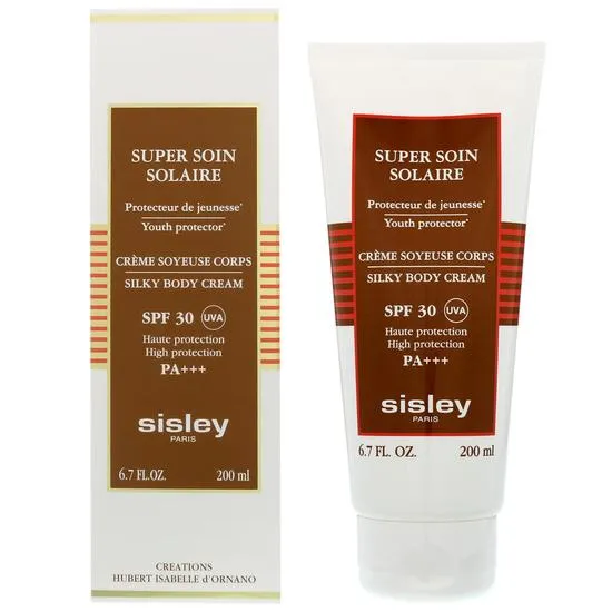 Sisley Super Soin Solaire Silky Body Cream SPF 30 UVA High Protection 200ml