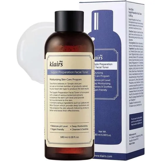 Dear Klairs Supple Preparation Facial Toner 180ml
