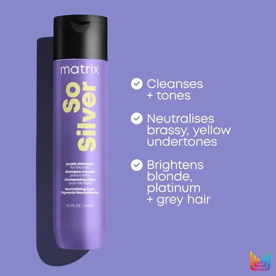 Matrix Total Results So Silver Purple Shampoo 300ml