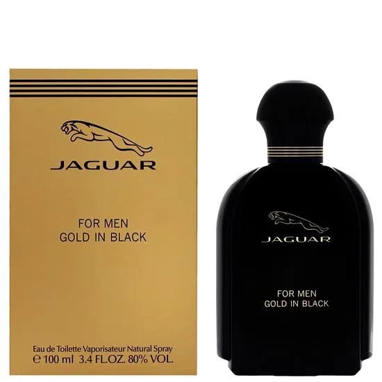 Jaguar Gold In Black Eau De Toilette 100ml
