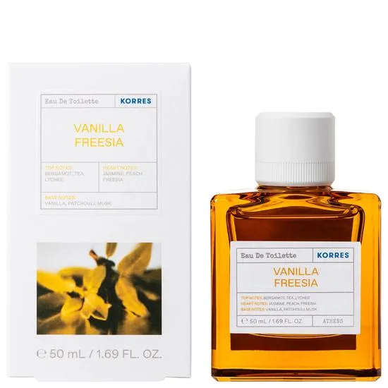 Korres Vanilla Freesia Eau De Toilette 50ml