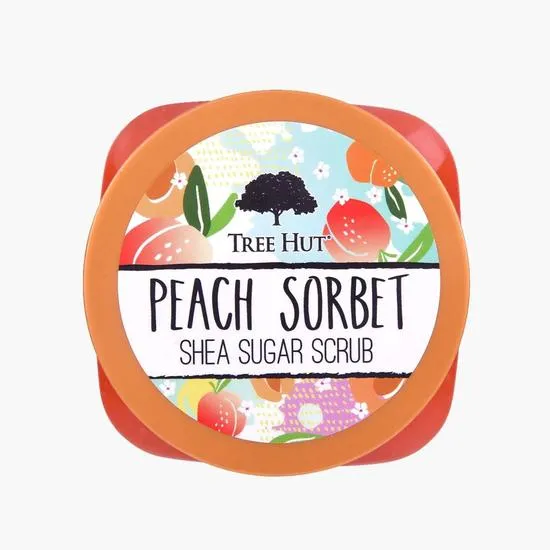 Tree Hut Peach Sorbet Shea Sugar Scrub 510g