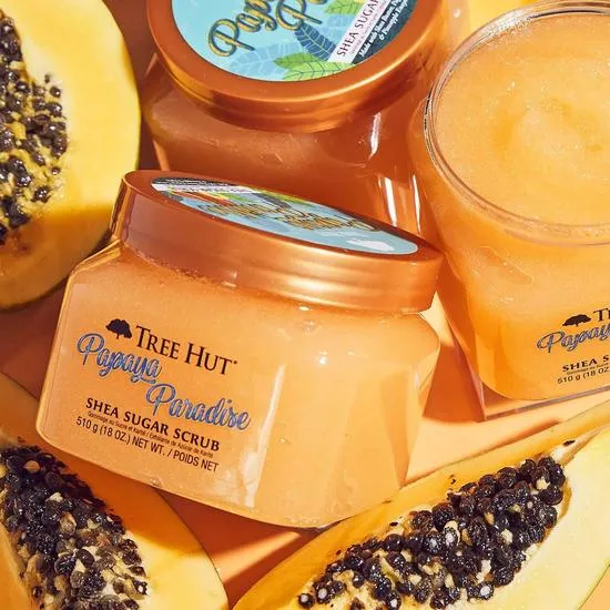 Tree Hut Papaya Paradise Shea Sugar Scrub 510g