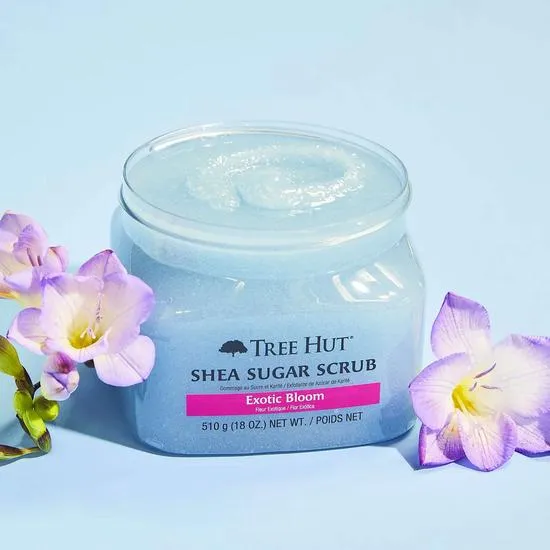 Tree Hut Exotic Bloom Shea Sugar Scrub 510g