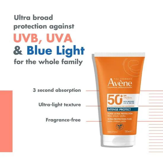 Avène Intense Protect SPF 50+ 150ml