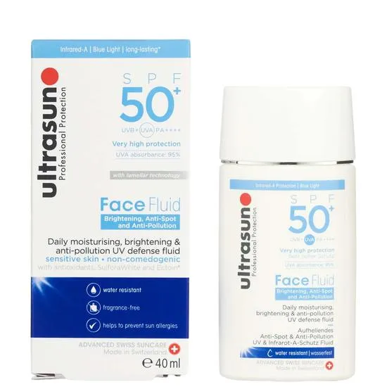 Ultrasun SPF 50+ Anti-Pollution Face Fluid