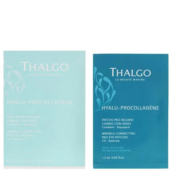 Thalgo Hyalu-Procollagene Wrinkle Correcting Pro Eye Patches 8x2patchs