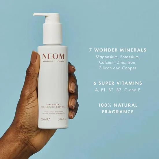 Neom Organics Real Luxury Multi-Mineral Body Milk 200ml