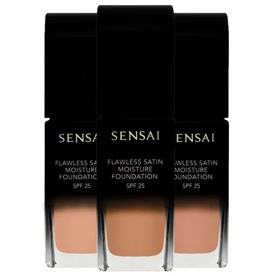 Sensai Flawless Satin Moisture Foundation SPF 25 FS202 Ochre Beige