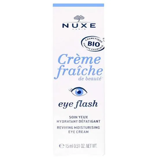 Nuxe Creme Fraiche De Beaute Eye Flash Eye Cream Reviving Moisturising 15ml