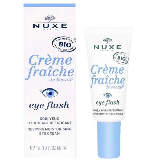 Nuxe Creme Fraiche De Beaute Eye Flash Eye Cream Reviving Moisturising 15ml
