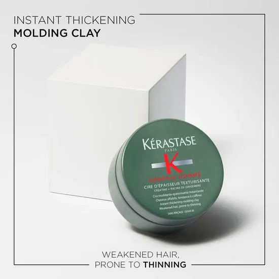 Kérastase Genesis Homme Cire D'Epaisseur Texturisante Thickening Moulding Clay 75ml