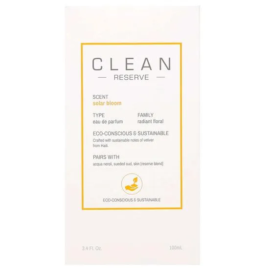 CLEAN Reserve Solar Bloom Eau De Parfum 100ml