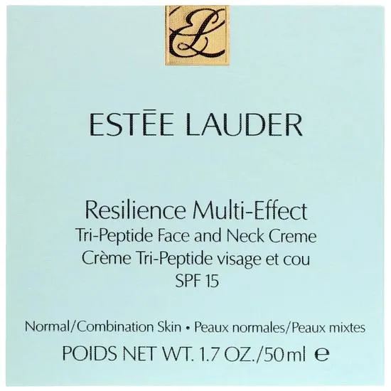 Estée Lauder Resilience Multi Effect Tri Peptide Face & Neck Creme SPF 15 for Normal/Combination Skin 50ml