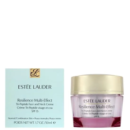 Estée Lauder Resilience Multi Effect Tri Peptide Face & Neck Creme SPF 15 for Normal/Combination Skin 50ml