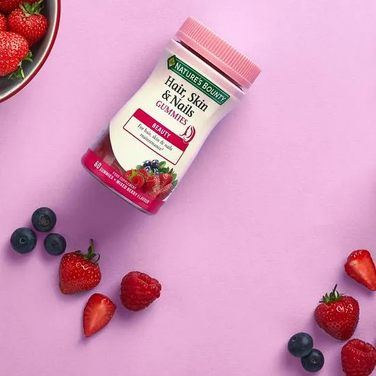 Nature's Bounty Hair, Skin & Nails Gummies 60 Gummies
