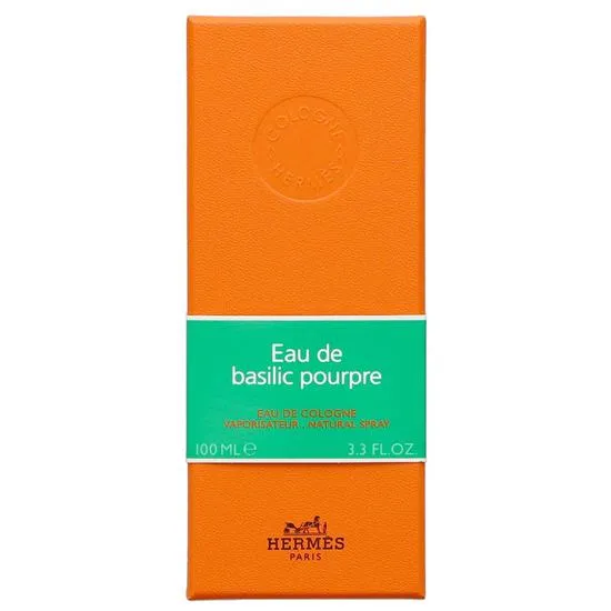 Hermès Eau De Basilic Pourpre Eau De Cologne 100ml