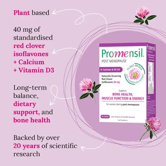 Promensil Post Menopause Tablets 30 Tablets