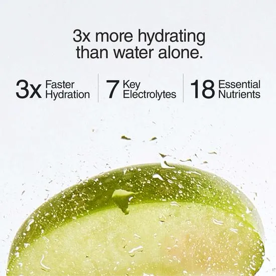 Phizz 3-in-1 Apple & Blackcurrant Hydration, Electrolytes & Vitamin Tablets 60 Effervescent Tablets