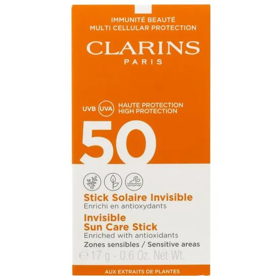 Clarins Invisible Sun Care Stick SPF 50 17g