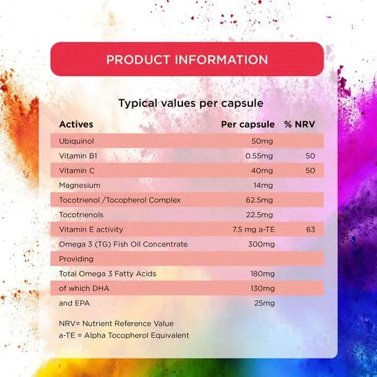 Healthspan Ubiquinol Max Capsules 60 Capsules