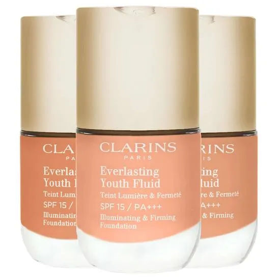 Clarins Everlasting Youth Fluid Foundation SPF 15 118.5-Chocolate