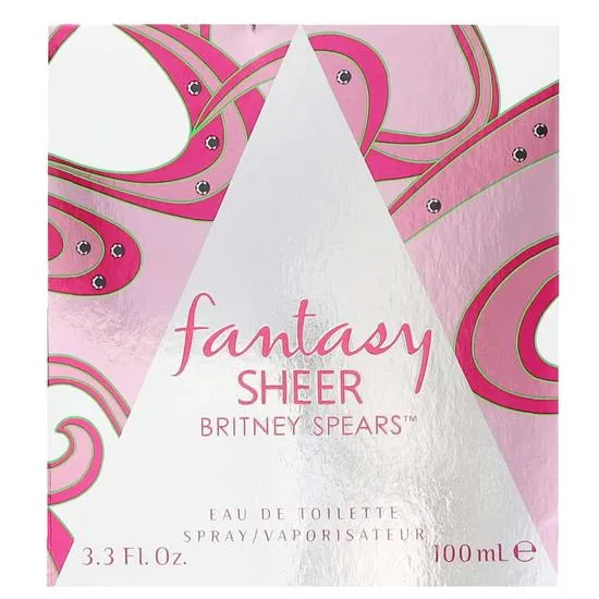 Britney Spears Fantasy Sheer Eau De Toilette 100ml