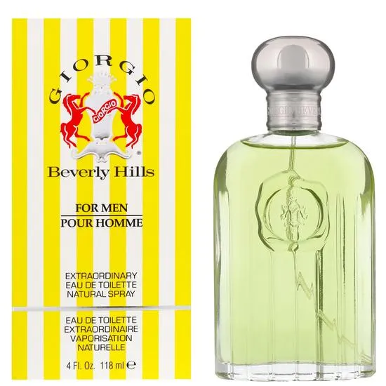 Giorgio Beverly Hills Beverly Hills Yellow Pour Homme Eau De Toilette 118ml