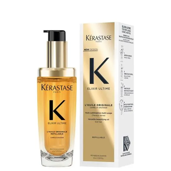 Kérastase Elixir Ultime L'Huile Originale Hair Oil 75ml - refill