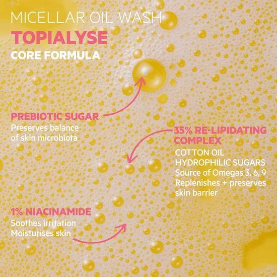 SVR Topialyse Micellar Oil Wash 55ml