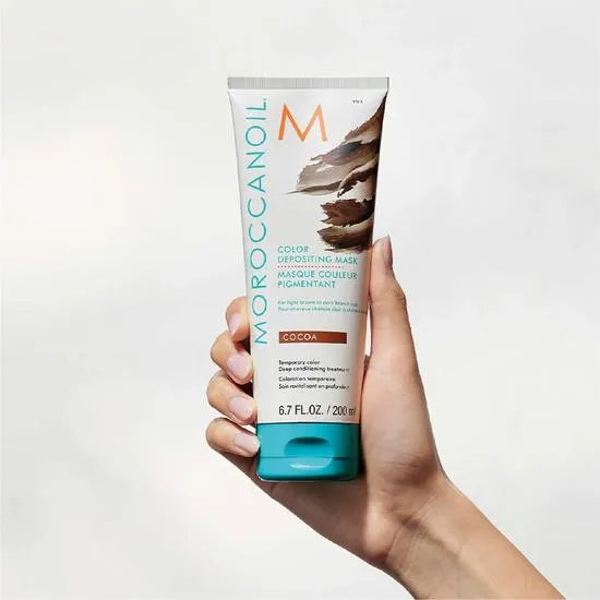 Moroccanoil Colour Depositing Mask Mini: Aquamarine