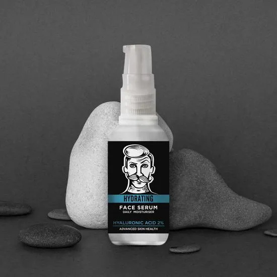 BARBER PRO Hydrating Hyaluronic Acid 2% Face Serum 30ml
