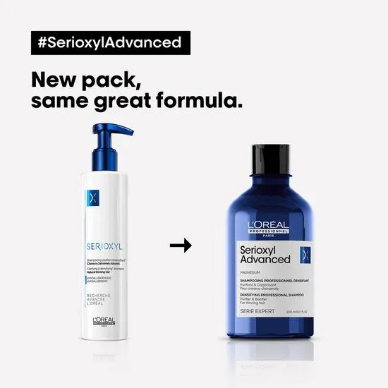 L'Oréal Professionnel Serioxyl Advanced Purifier & Bodifier Shampoo 300ml