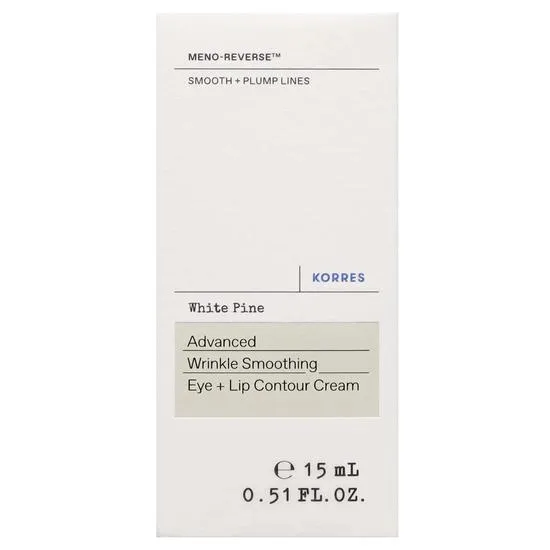 Korres White Pine Eye & Lips Cream 15ml