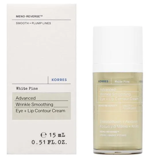 Korres White Pine Eye & Lips Cream 15ml
