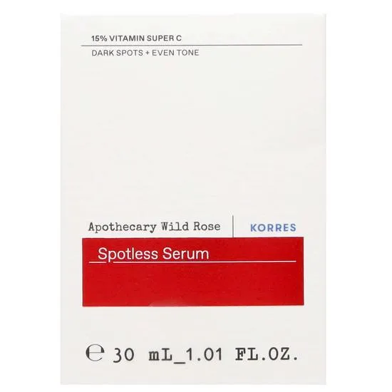 Korres Apothecary Wild Rose Spotless Serum 15% Vitamin Super C 30ml