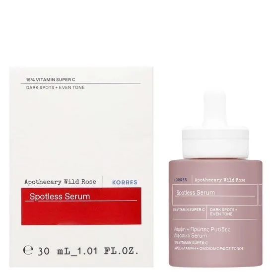 Korres Apothecary Wild Rose Spotless Serum 15% Vitamin Super C 30ml