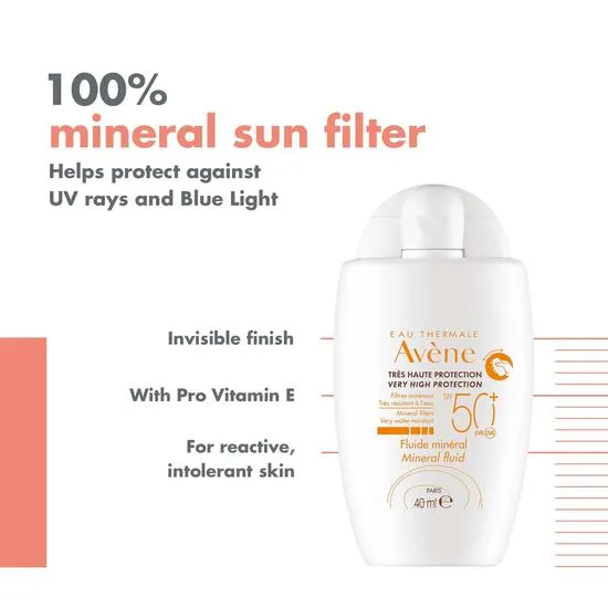 Avène Mineral Fluid SPF 50+ 40ml