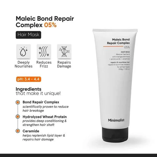 Minimalist Maleic Bond Repair Complex 05% Hair Mask