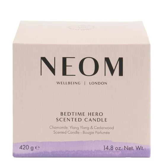 Neom Organics Bedtime Hero Scented Candle 3 Wick 420g