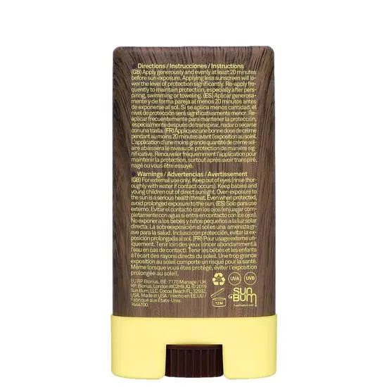 Sun Bum Original SPF 30 Sunscreen Face Stick 13g