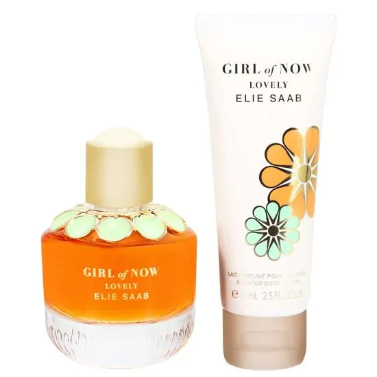 Elie Saab Girl Of Now Lovely Set Eau De Parfum 50ml + Bl 75ml