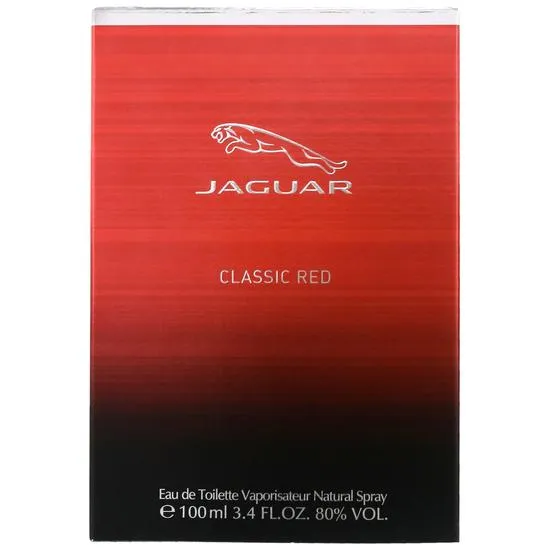 Jaguar Classic Red Eau De Toilette 100ml