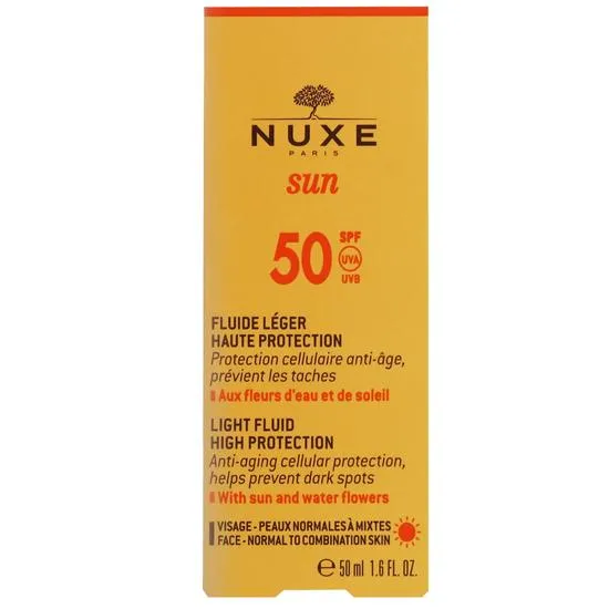 Nuxe Sun Light Fluid High Protection SPF 50 50ml