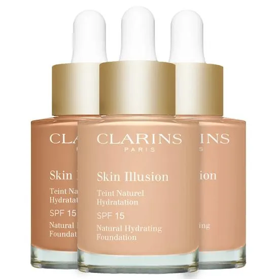 Clarins Skin Illusion Natural Hydrating Foundation SPF 15 118 Sienna
