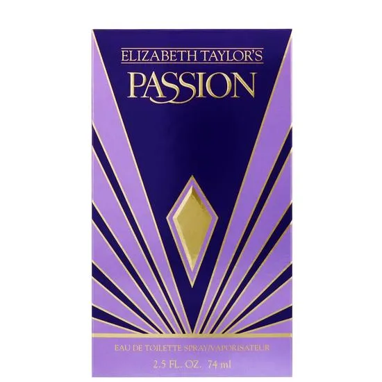 Elizabeth Taylor Passion Eau De Toilette 74ml