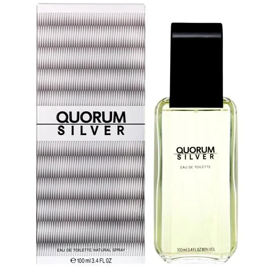 Puig Quorum Silver Eau De Toilette 100ml