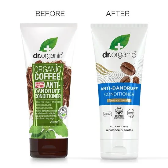 Dr. Organic Plus Anti Dandruff Conditioner With Coffee 200ml