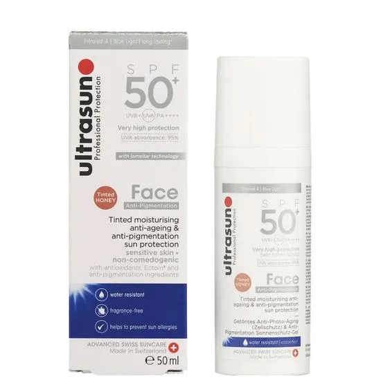 Ultrasun Tinted Anti-Pigmentation SPF 50+ Face Lotion